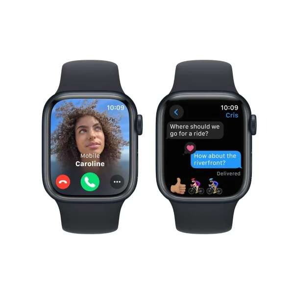 Apple Watch Series 9 - Midnight Aluminium Case - GPS 41mm with Midnight Sport Band - S/M