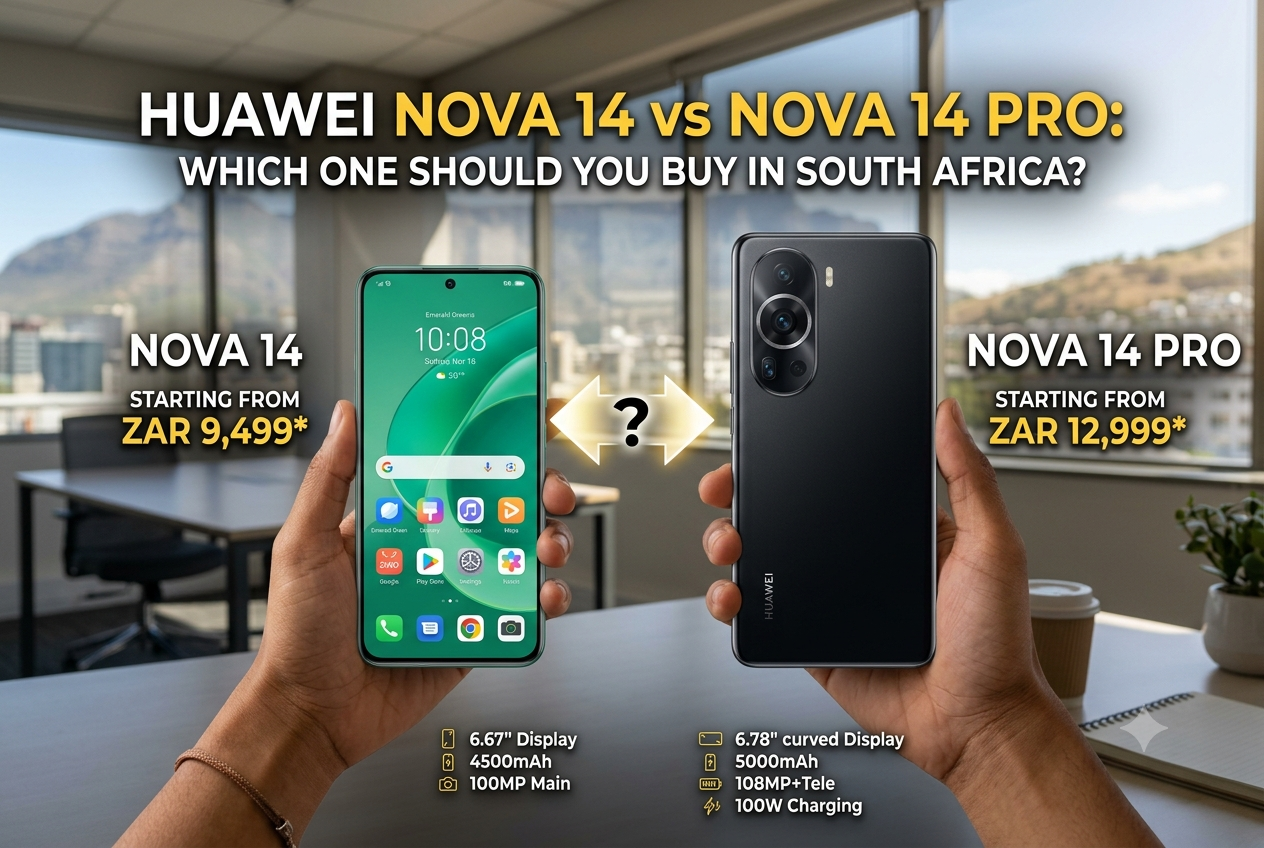 Huawei Nova 14 vs Nova 14 Pro: Which One Should You Buy in South Africa?